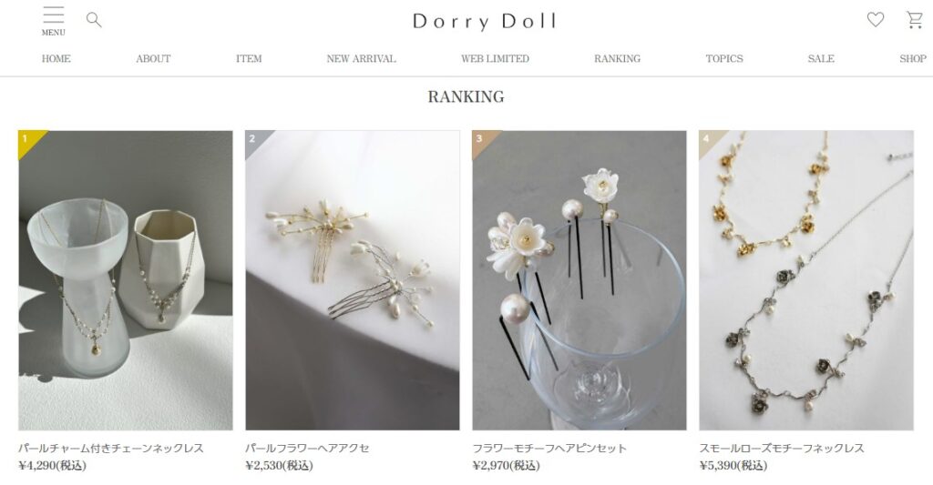 DorryDoll アクセサリー