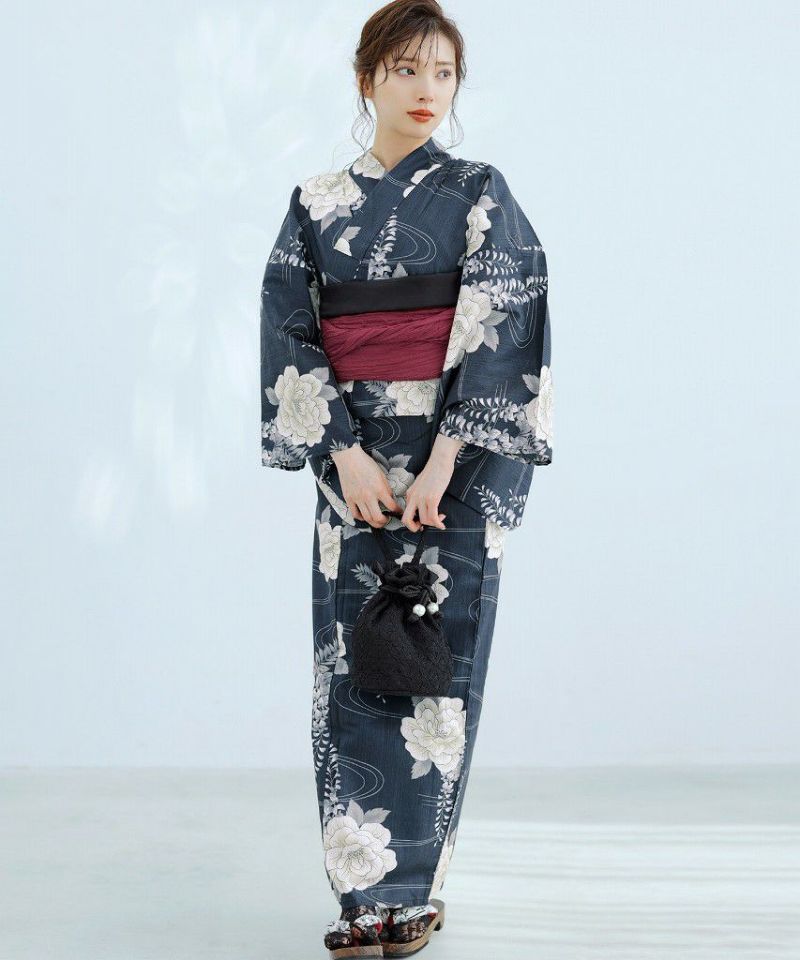 Dita 凪の藤ながれ（浴衣5点セット）①