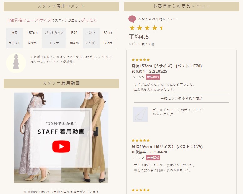 ワンピの魔法 充実のレビュー投稿数