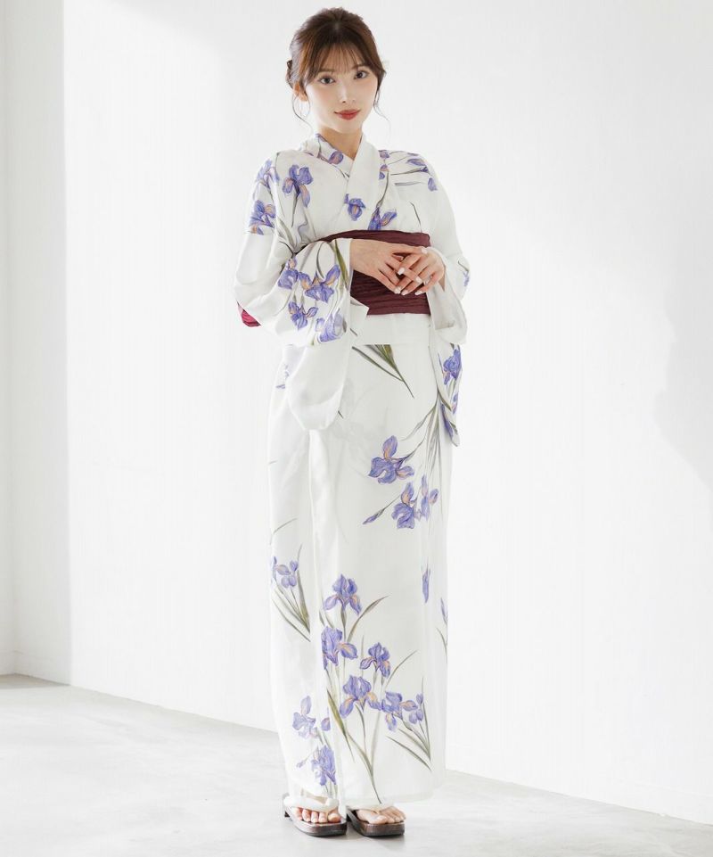 Dita ワンピース浴衣 浮世の古典花菖蒲