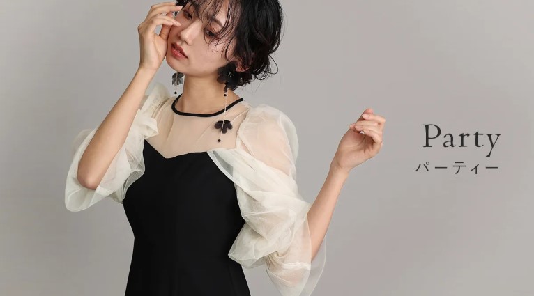 PourVous パーティードレス