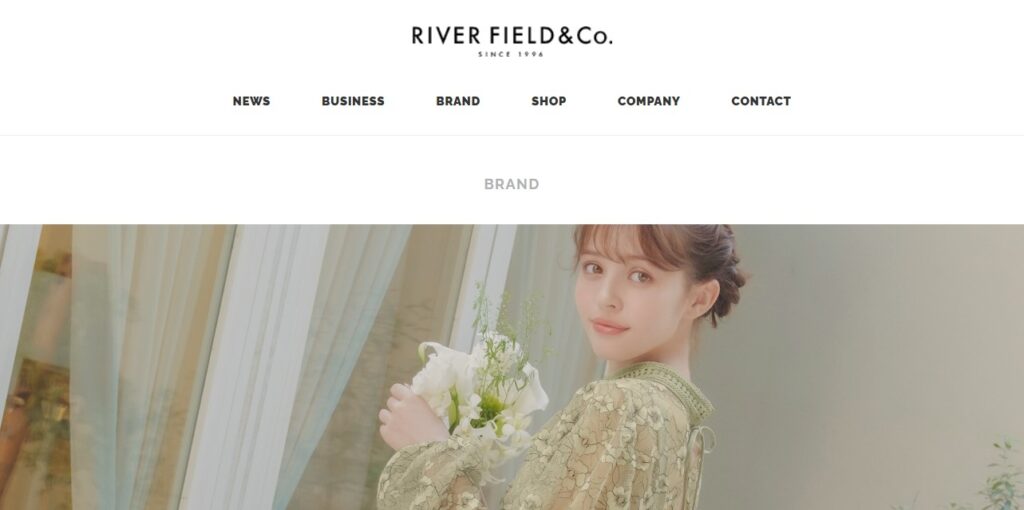 RIVERFIELD & Co.公式サイト トップページ