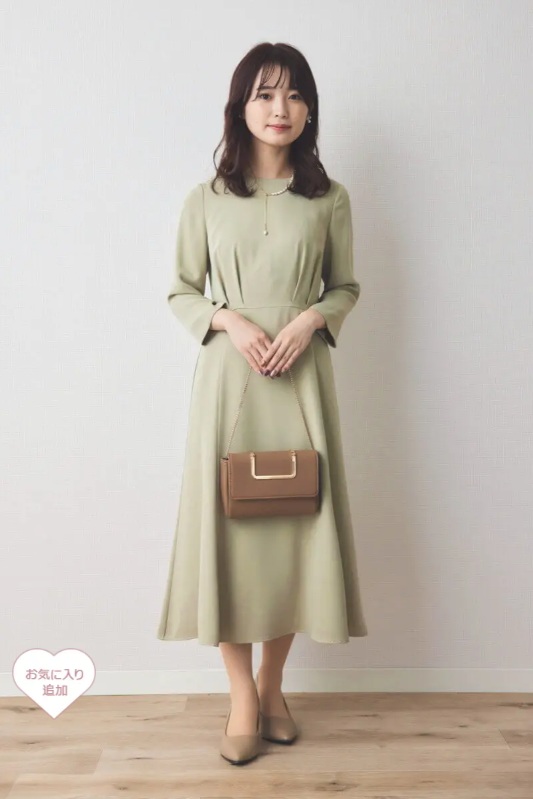 ワンピの魔法 Aラインドレスワンピース